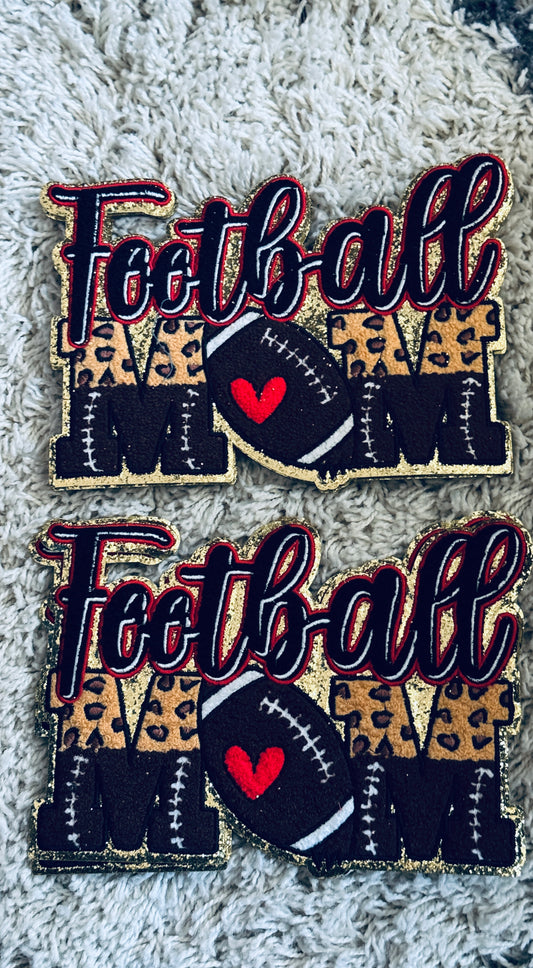 Football Mom Chenille patch