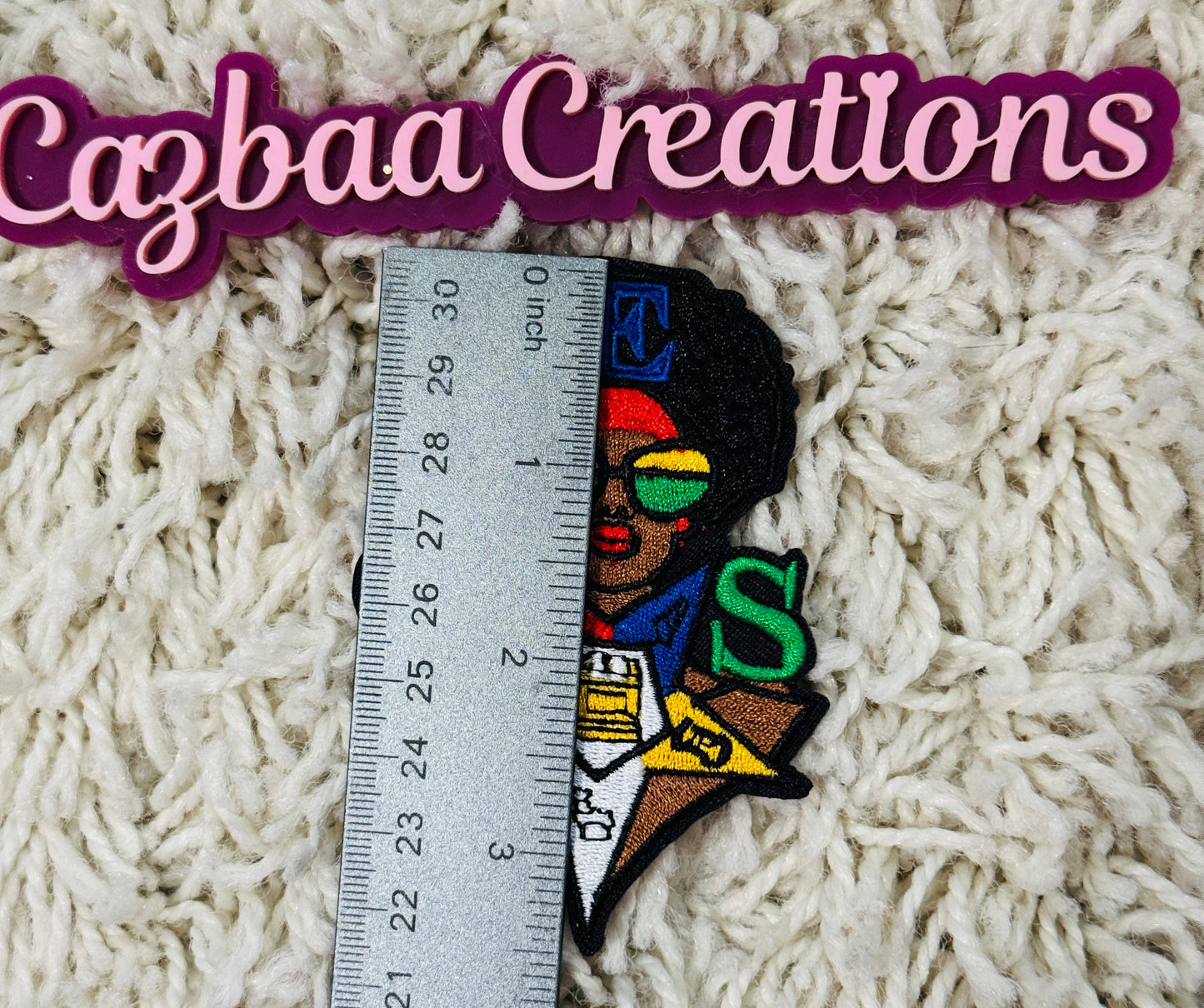 OES daughter embroidery patch, DOI, Sistar, keeper