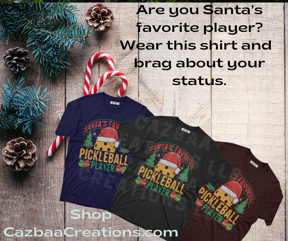Pickleball Christmas Shirt