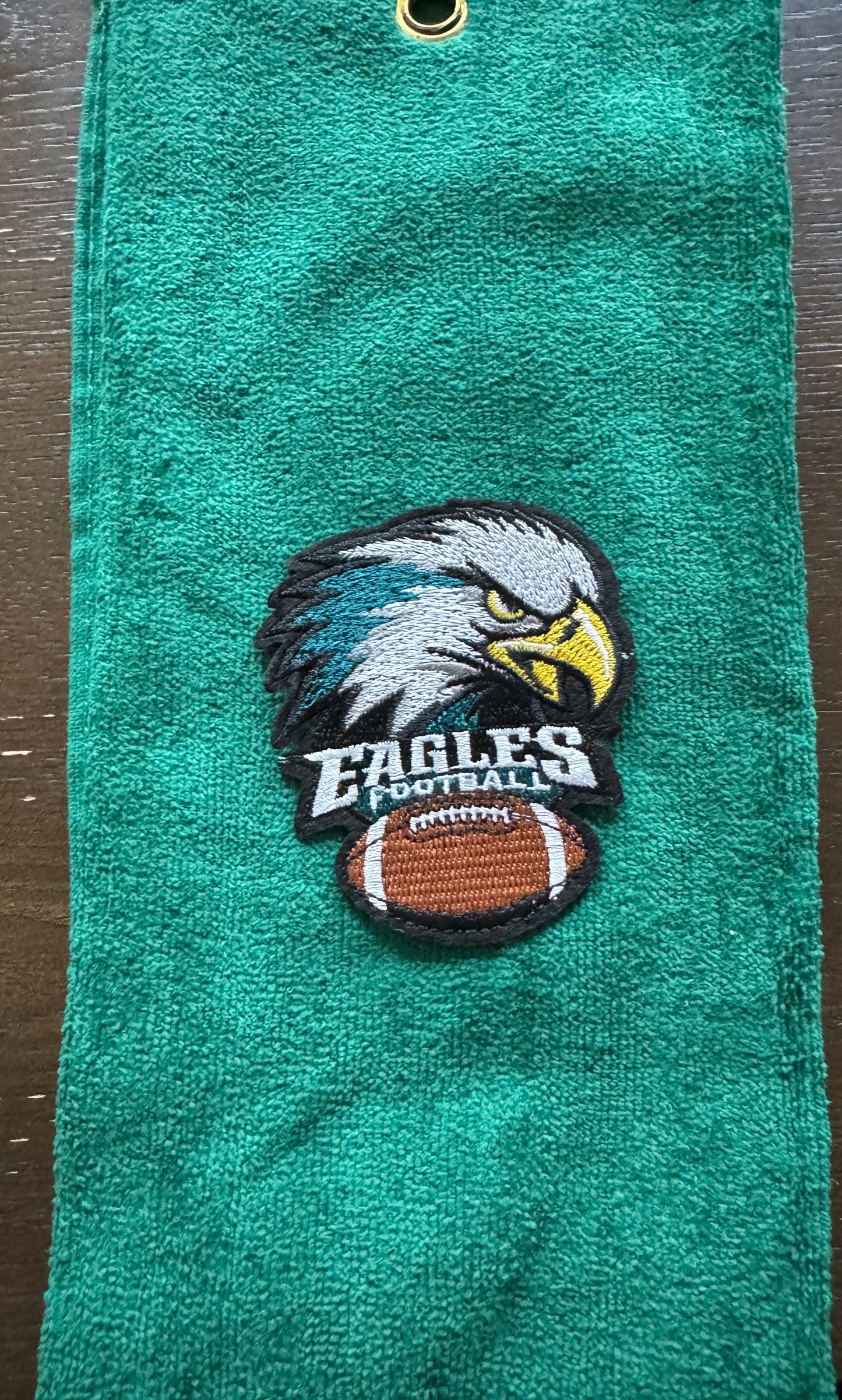 Eagles football embroidery patch, sports embroidery,football lover, DIY enthusiast