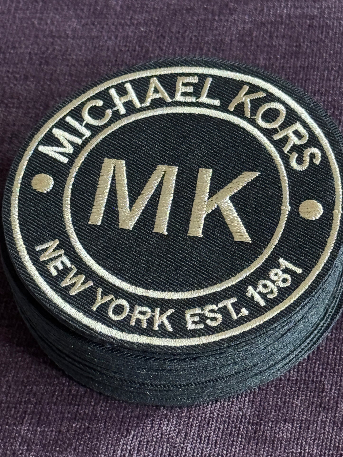MK Inspired Purse embroidery patch