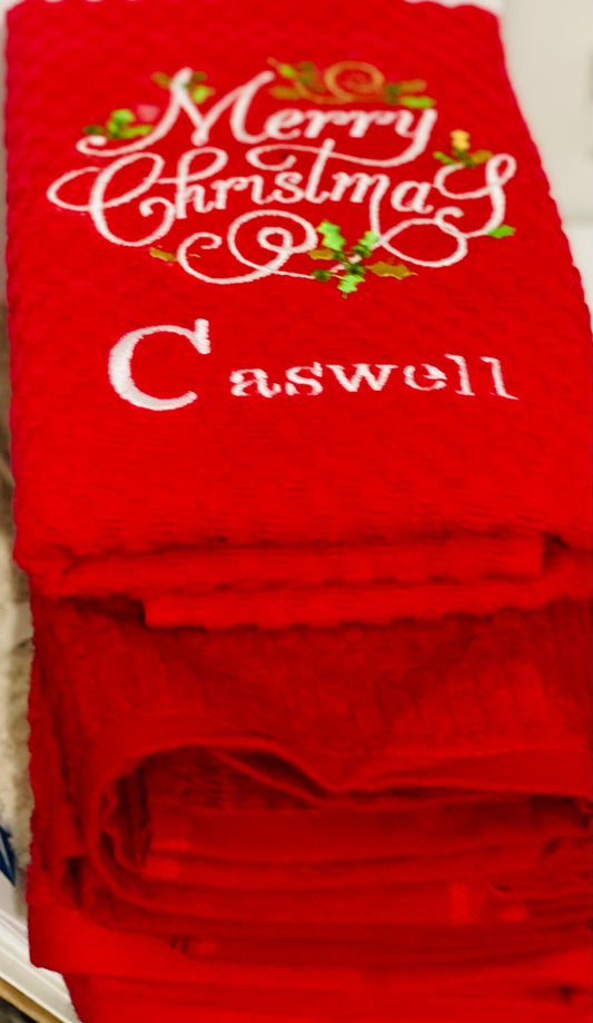 Hand Towels - Christmas
