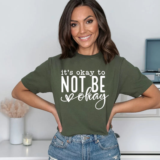 Mental Health - Its okay to not be okay Shirt