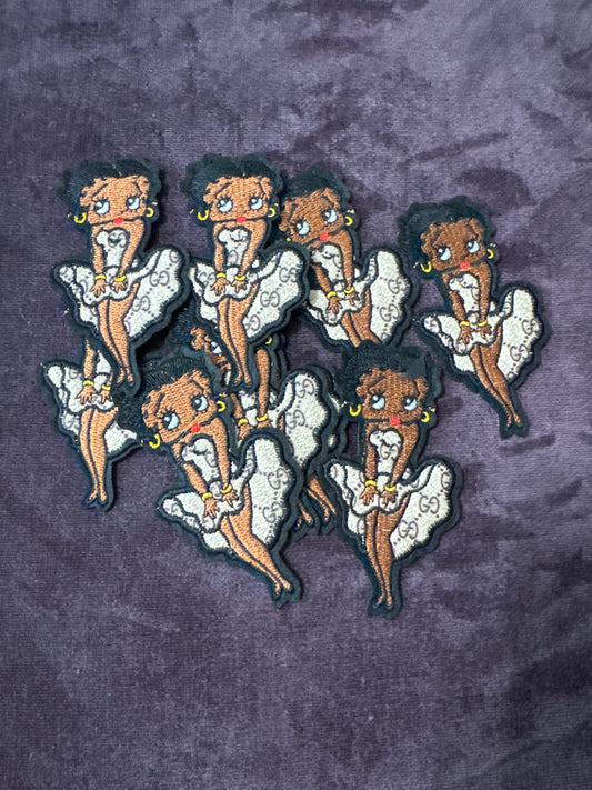 Date night Betty faux patch