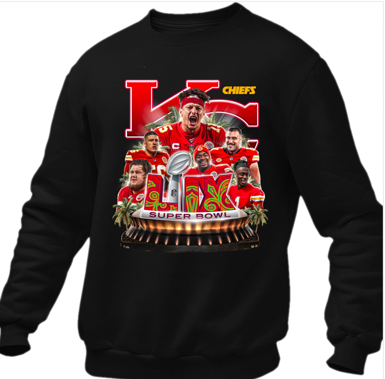 Super Bowl LIX sweatshirts