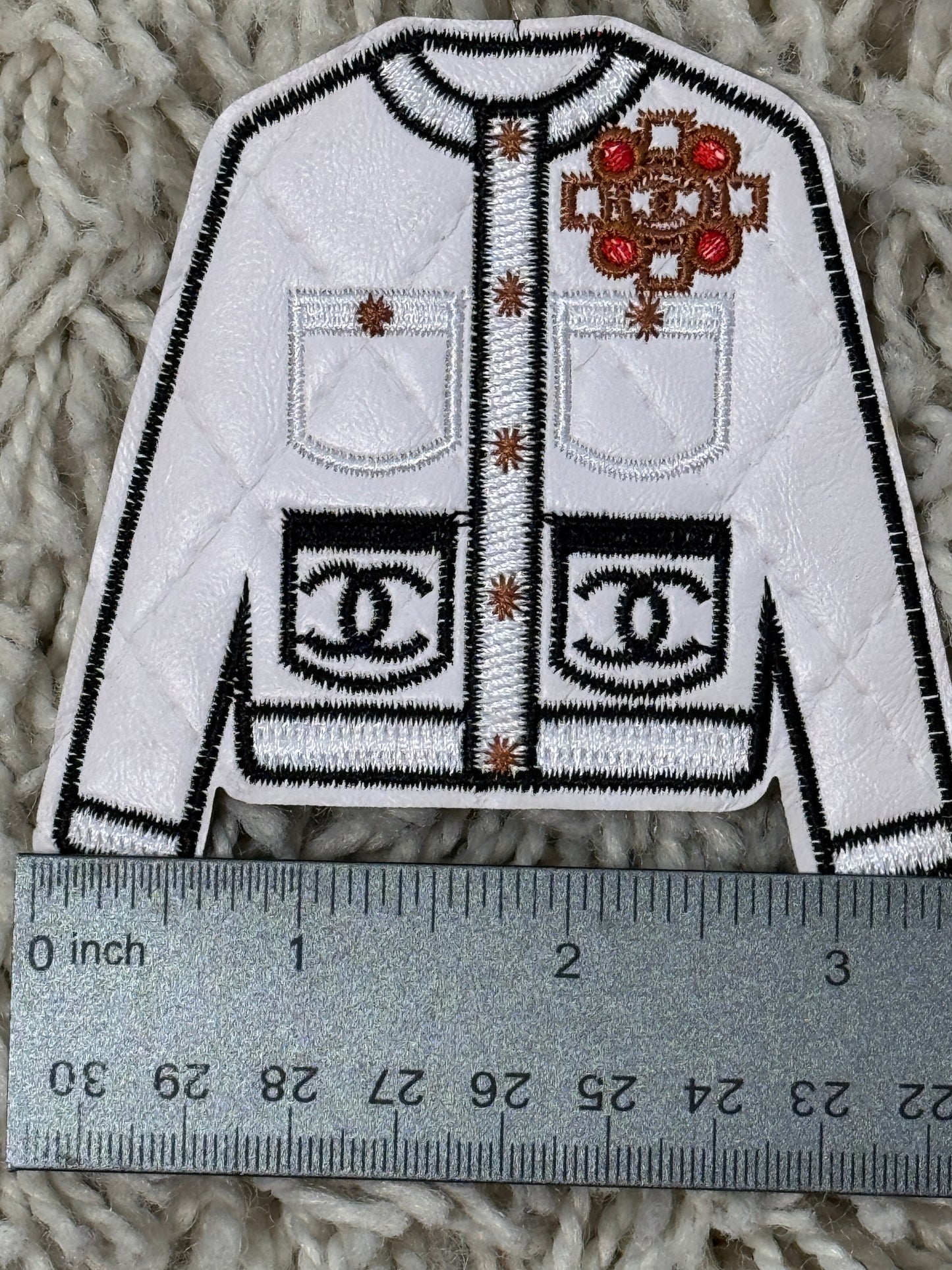 Luxury Letter Jacket Inspired Patch – Couture Pocket Edition