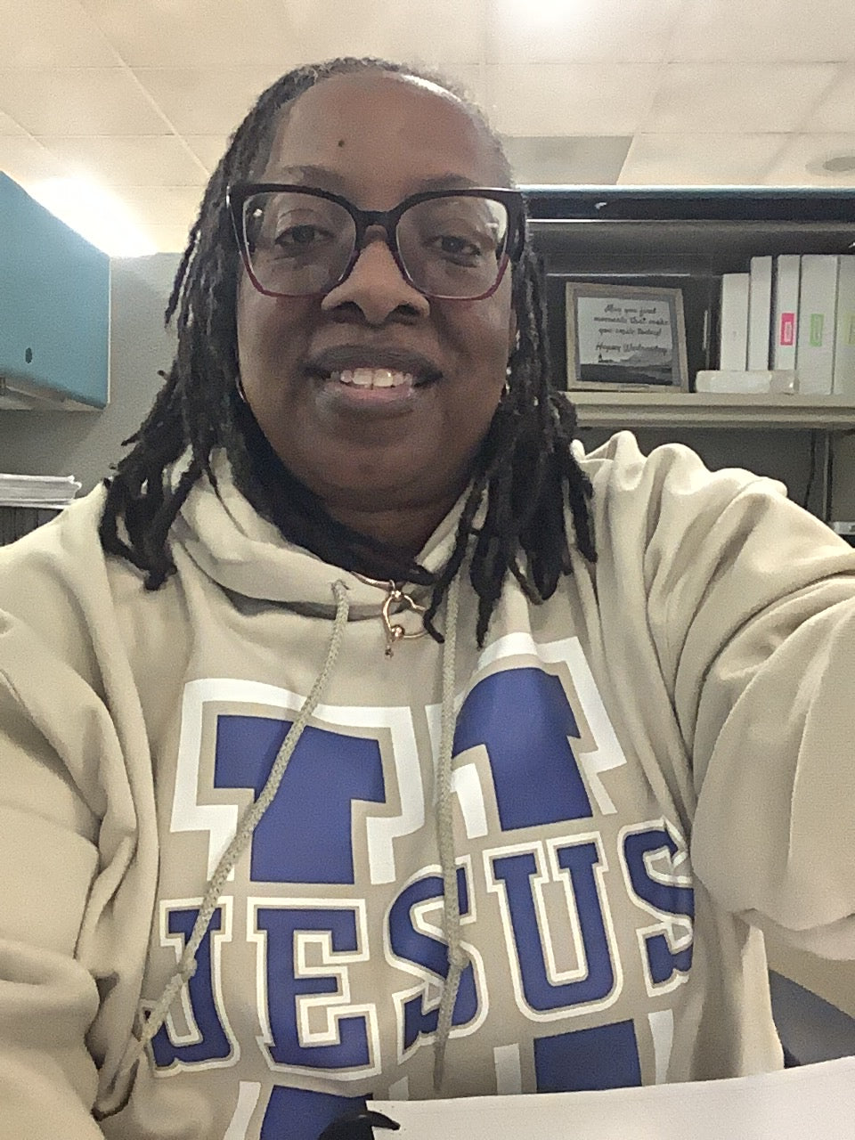 Jesus University Shirt - Bluish Lettering