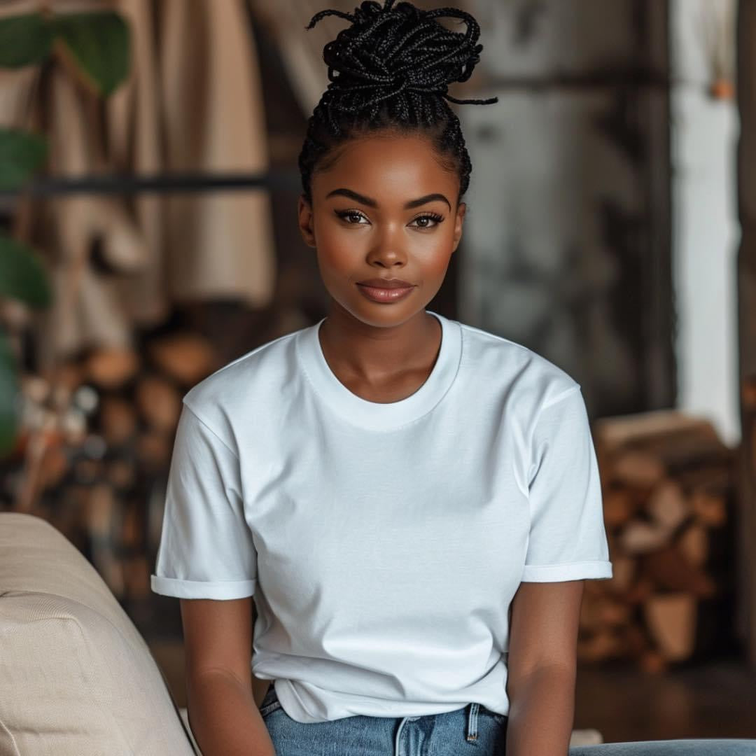 Locs with description shirt