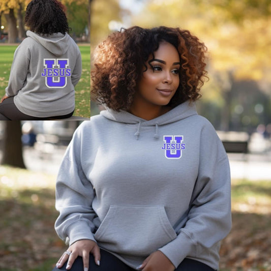 Jesus University Shirt - Bluish Lettering