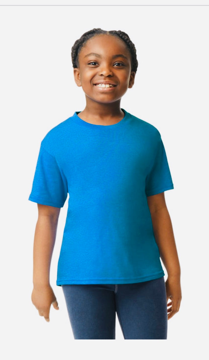 GOD has plans for me short sleeved tshirt (white lettering)