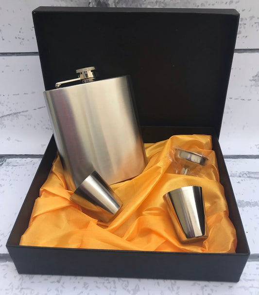 Flasks with rhinestones