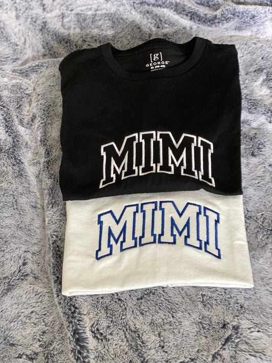 Embroidered Mimi shirt