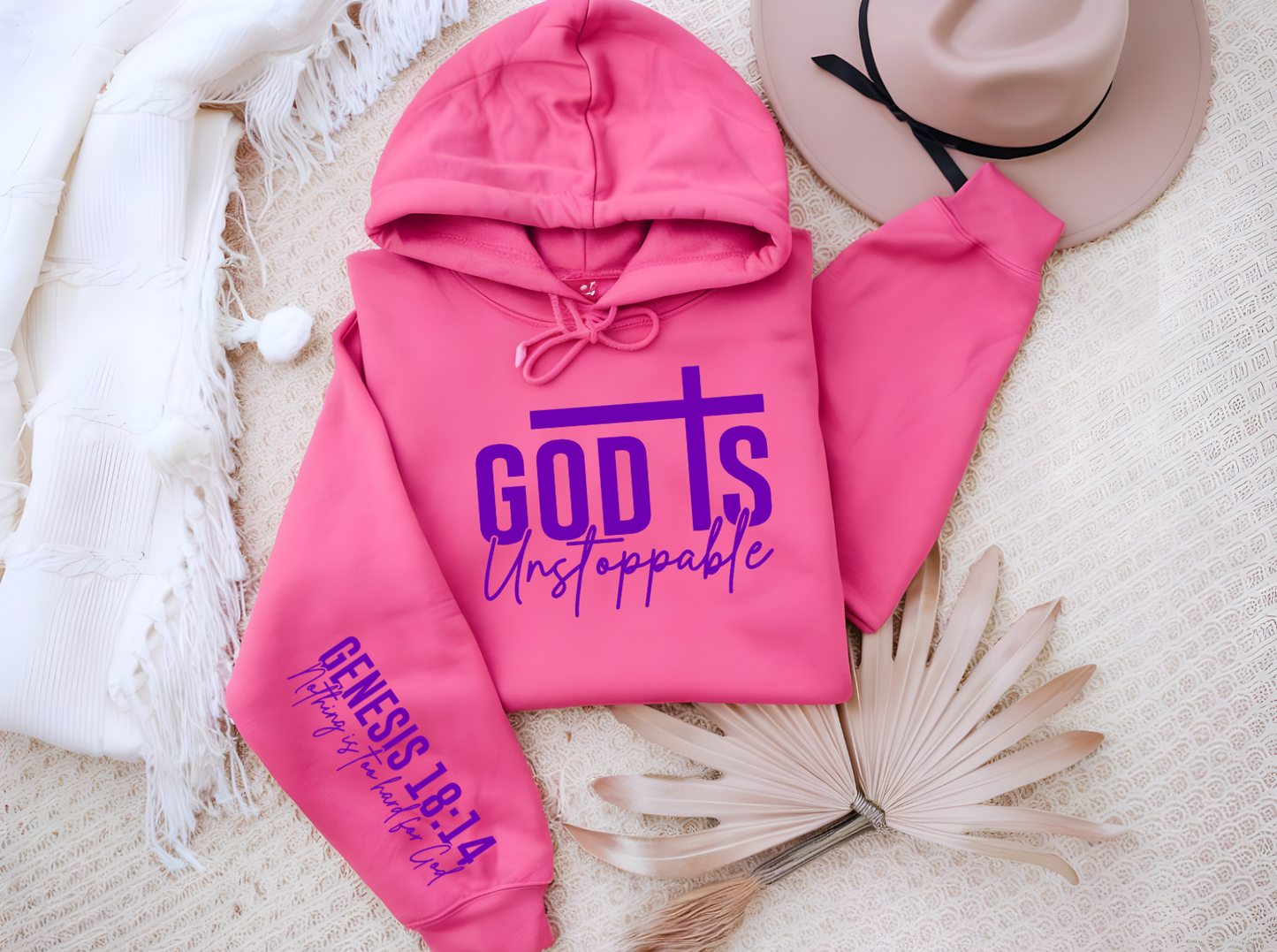 GOD’s Unstoppable shirt with Purple lettering
