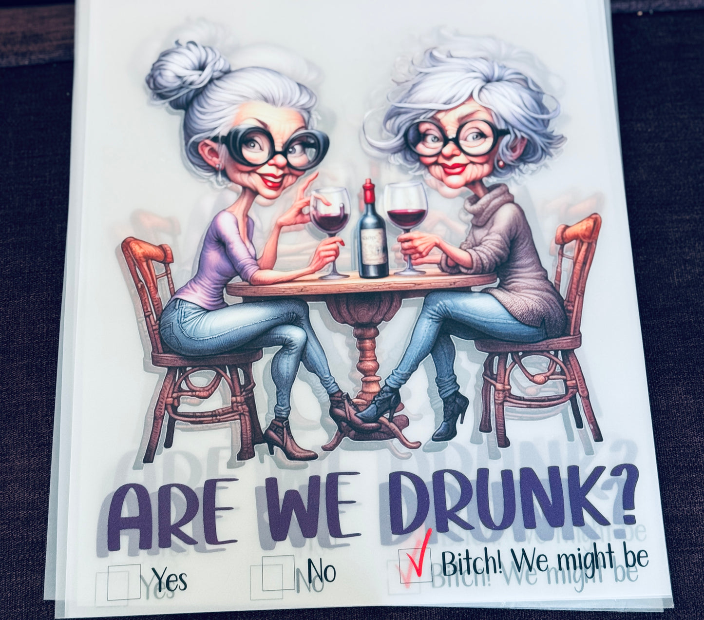 Are drunk yet shirt, humor, sarcasm, wine night