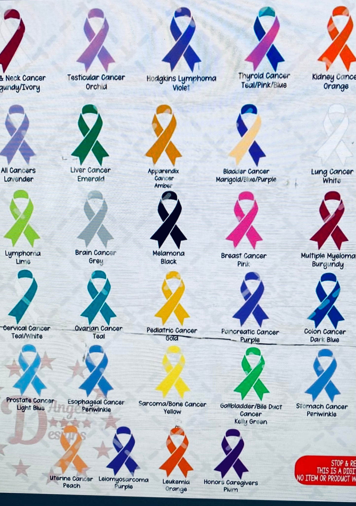 Embroidered Breast Cancer towel