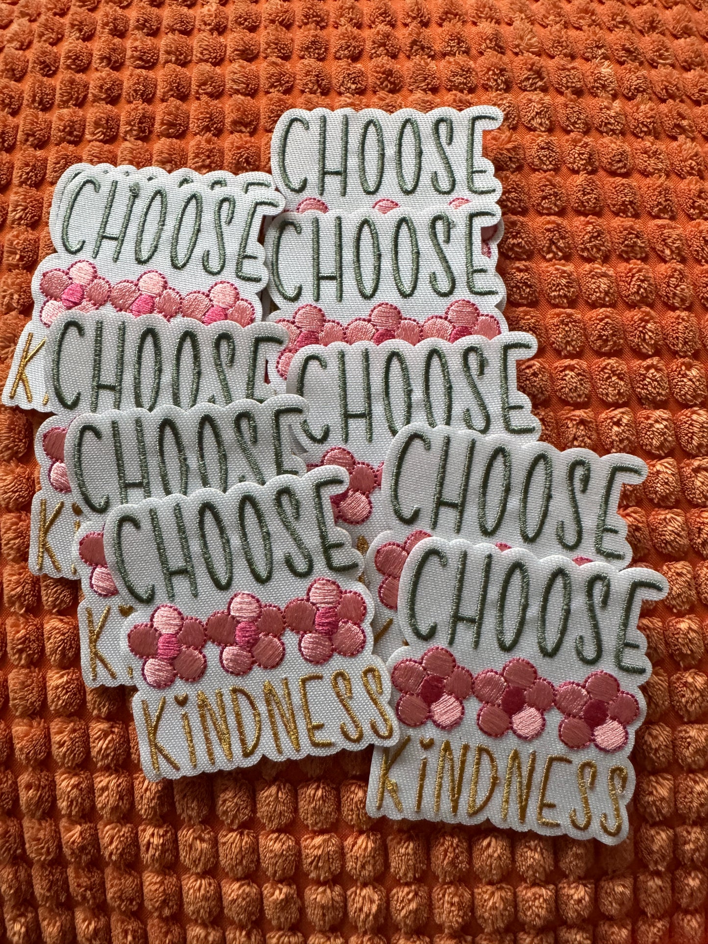 Choose Kindness Embroidery Patch
