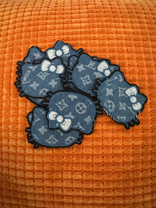 Kitty cat jean patch