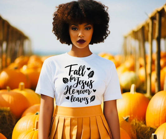 Fall for JESUS shirt