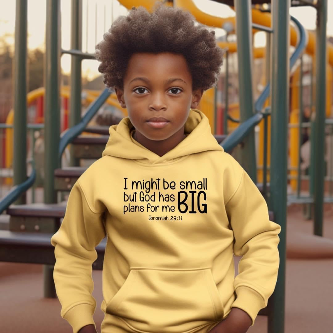 GOD has plans for me shirt (black lettering)