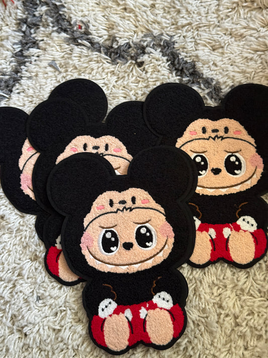 Mick-Lafu embroidered patch, MM Labu inspired patch