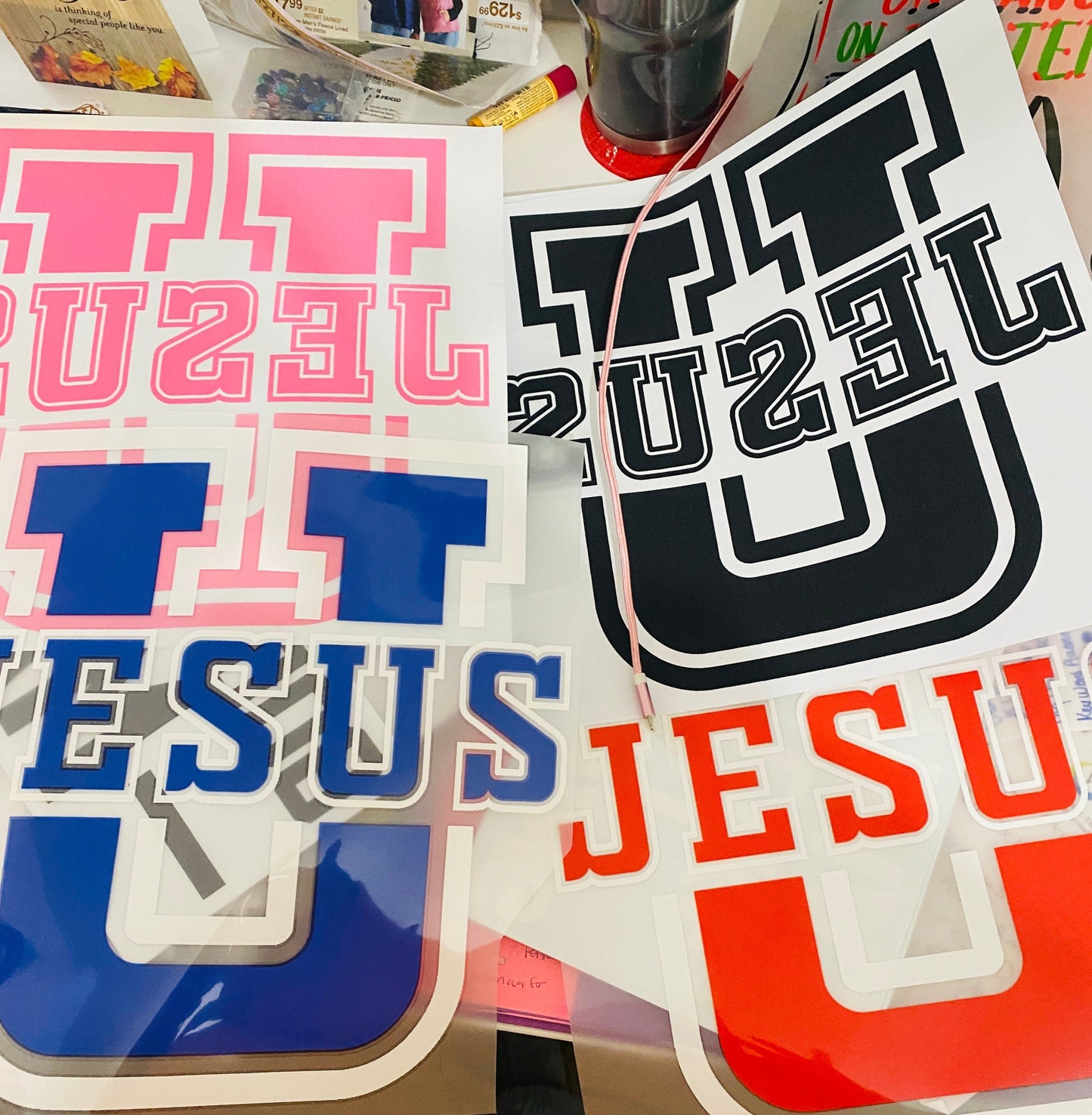 Jesus University Shirt - Black Lettering