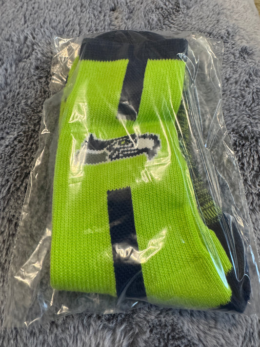 Football inspired socks - Seattle
