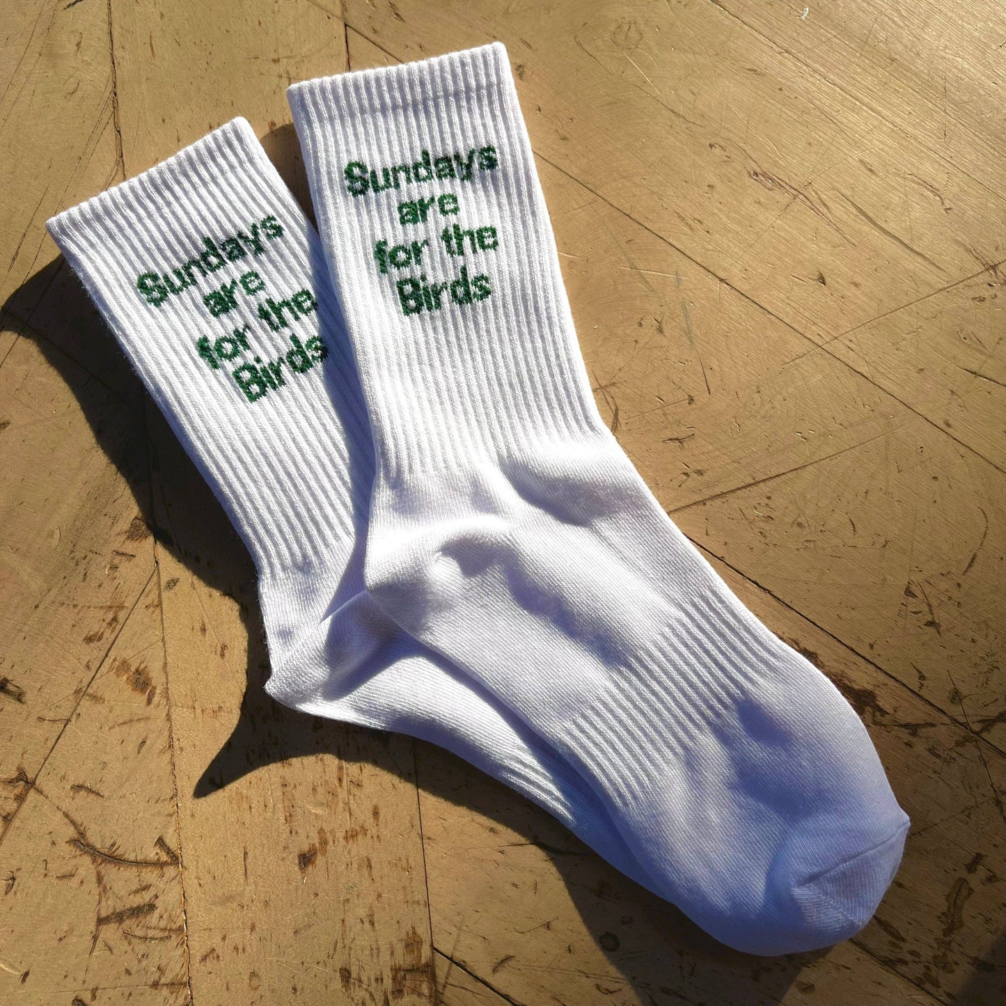 Sports Socks "Sunday's are for the Birds", bird gang socks, Philly football socks