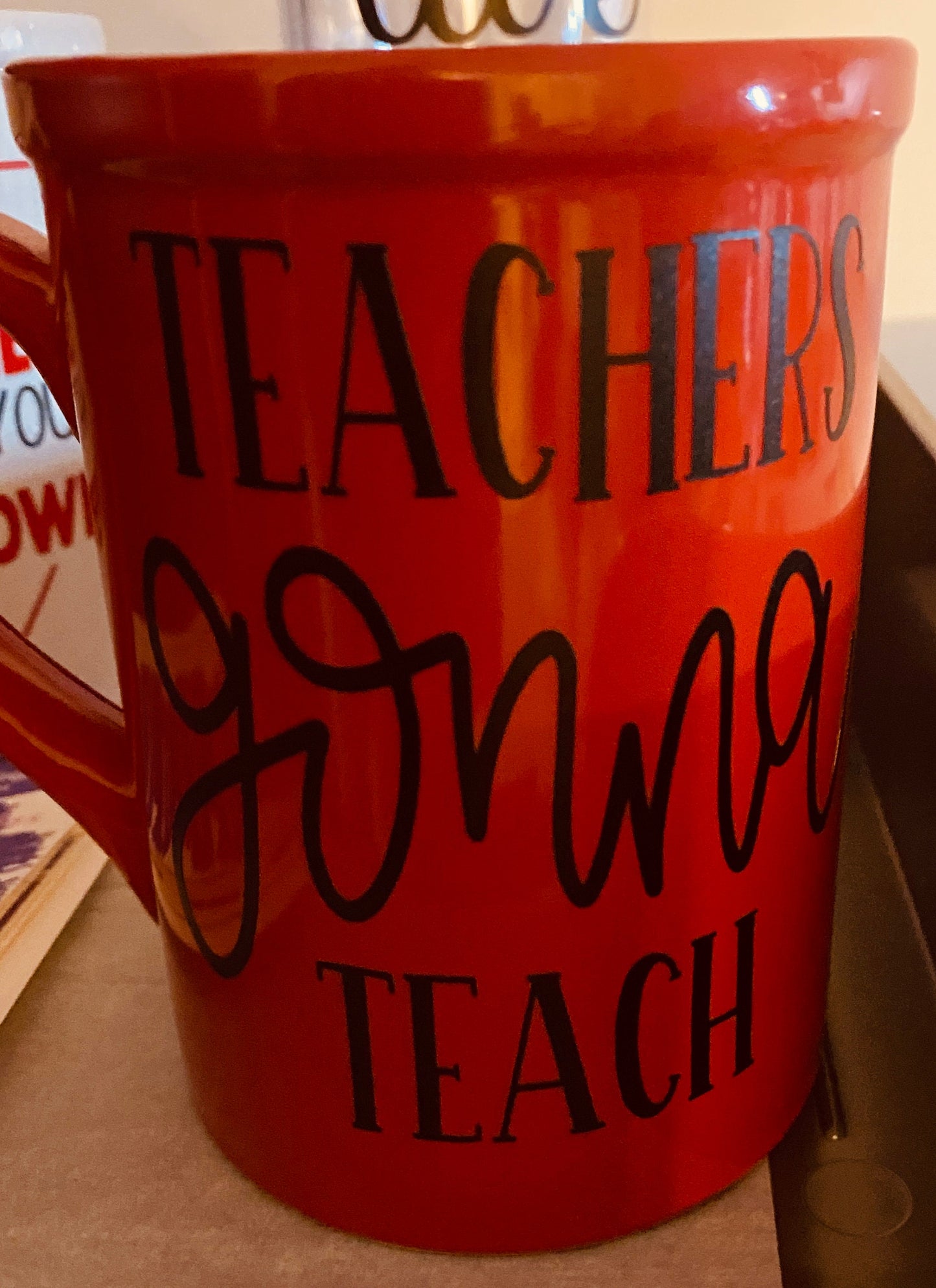 Teacher's gifts, gifts under 25, Any occasion, school gifts, educators, cups, mugs