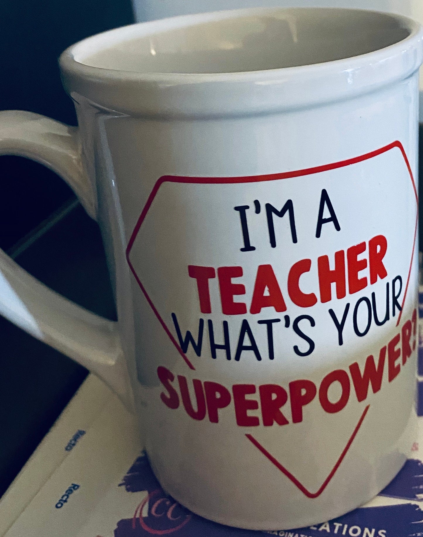 Teacher's gifts, gifts under 25, Any occasion, school gifts, educators, cups, mugs