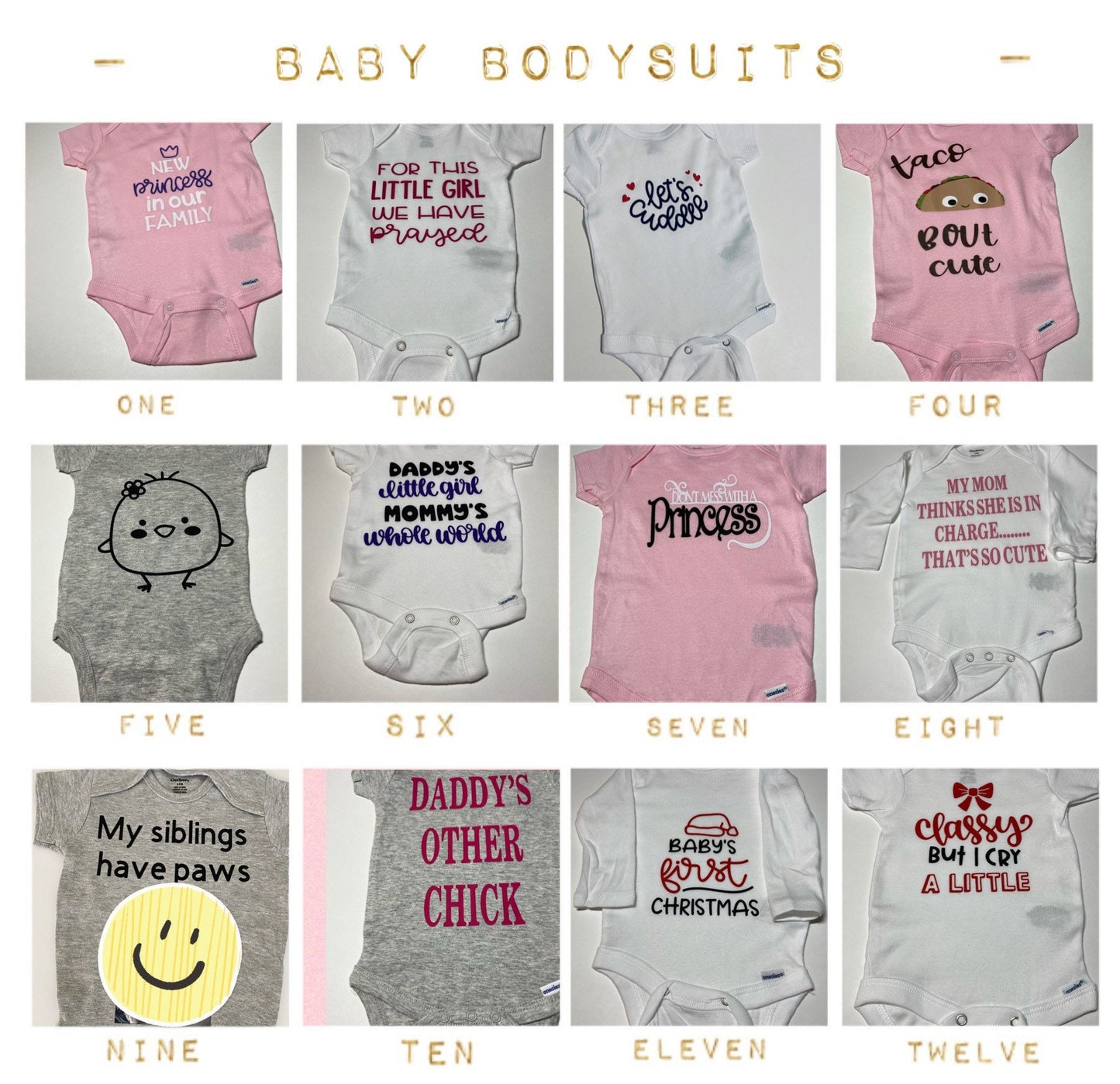 Girl's Bodysuits