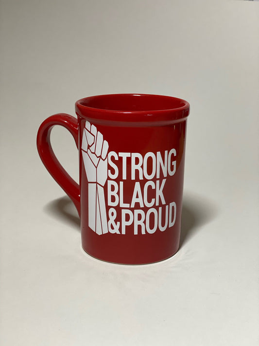 Strong, Black and Proud mug