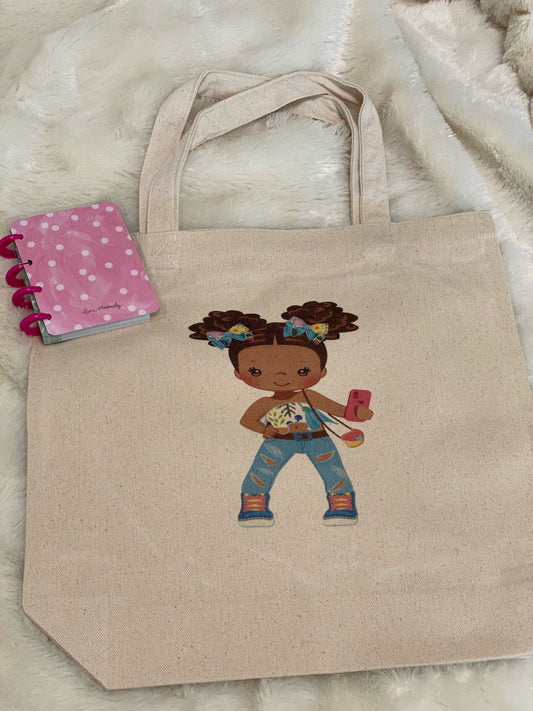 Travel bag,Tote bags for little girls, girl tote, carry bag, Children's bag
