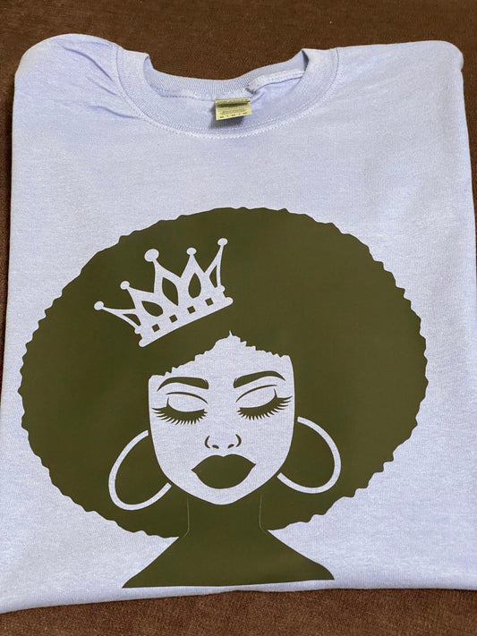 Unisex T-shirts, personalized gifts, afro, any occasion