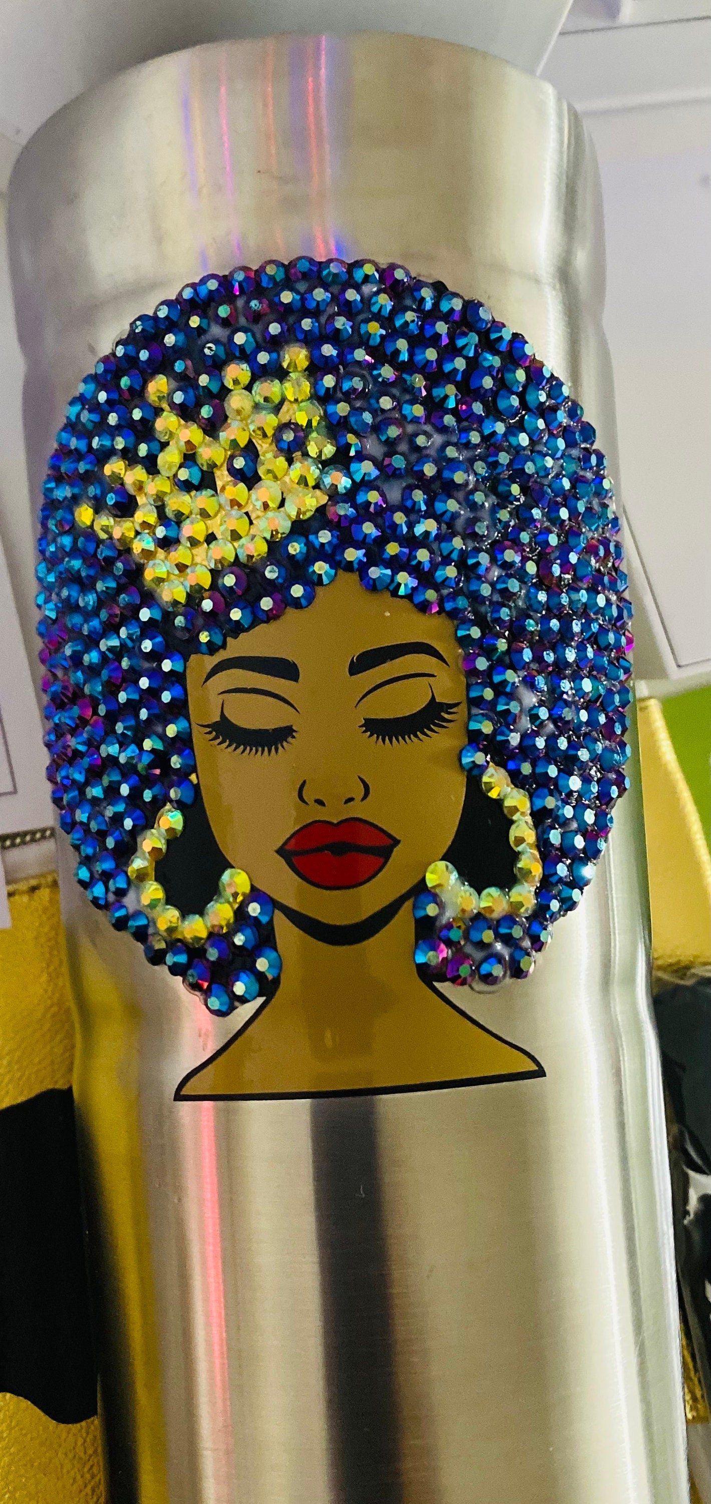 Queen blinged tumblers