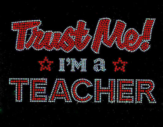 Teacher blinged shirts, para, admin staff, rhinestones, back to school