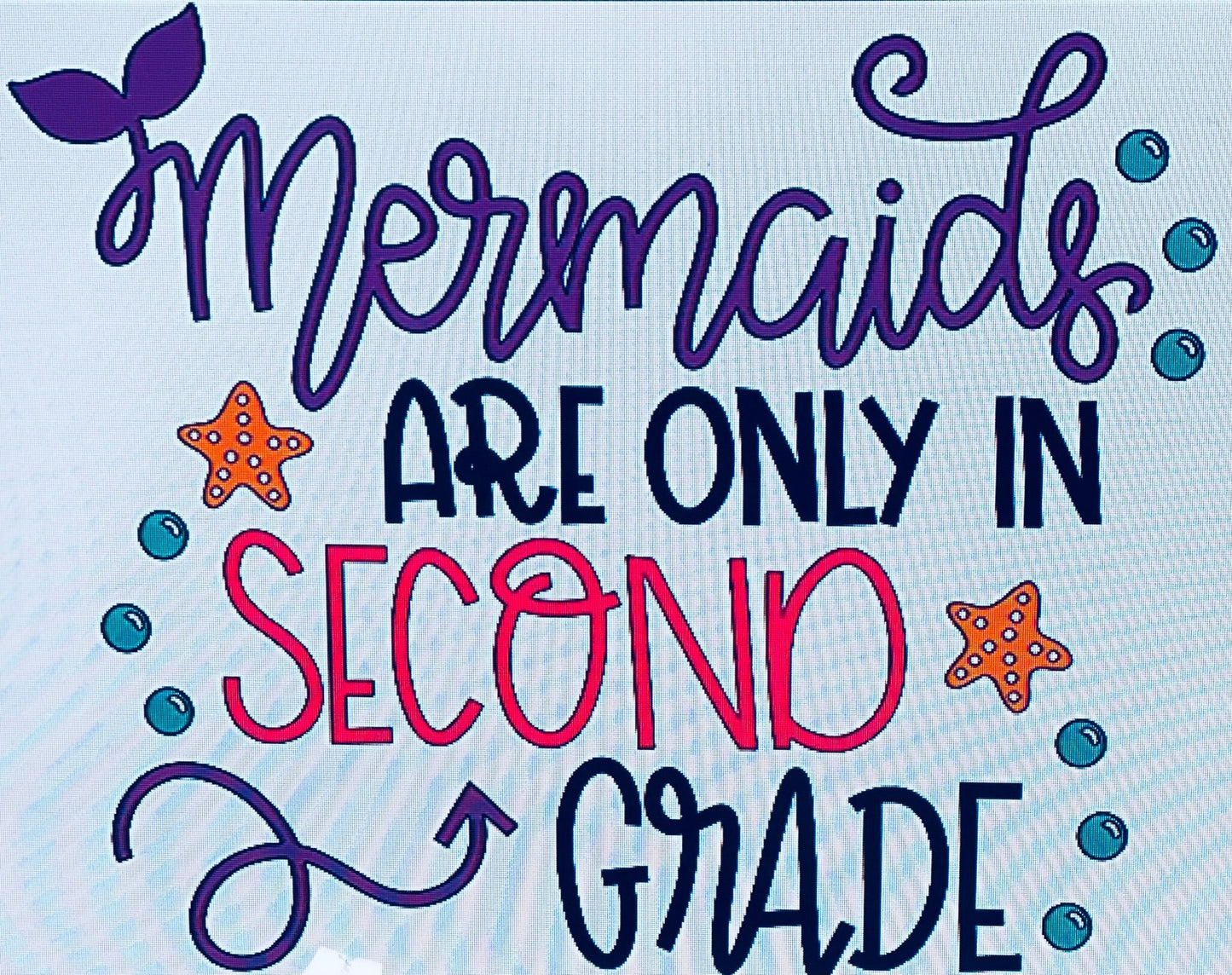 Mermaid grade shirts