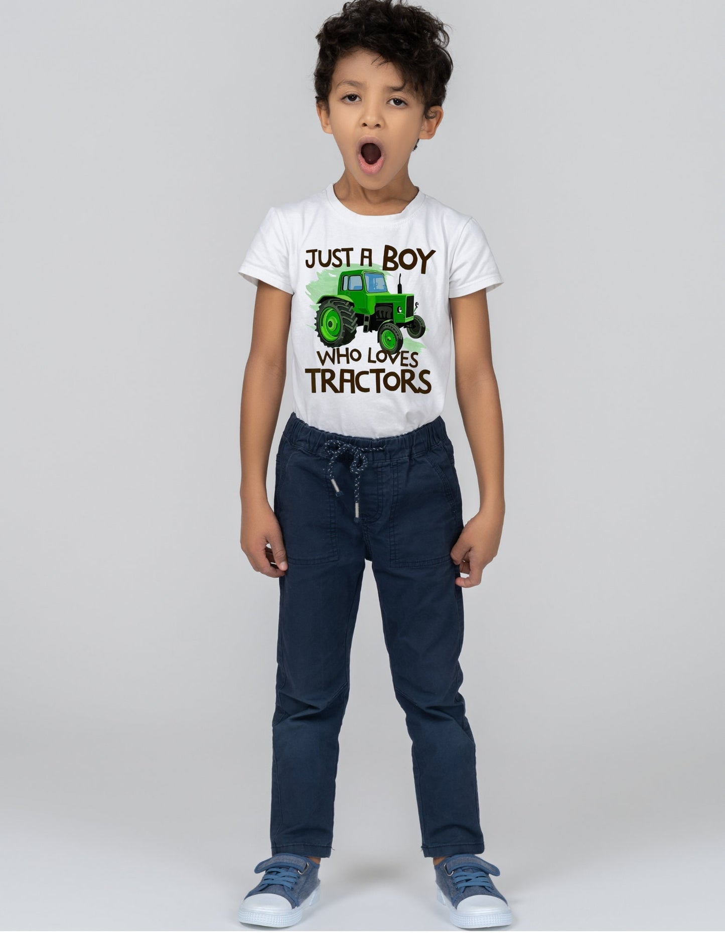Personalized shirts, school shirt, love tractors, back to school