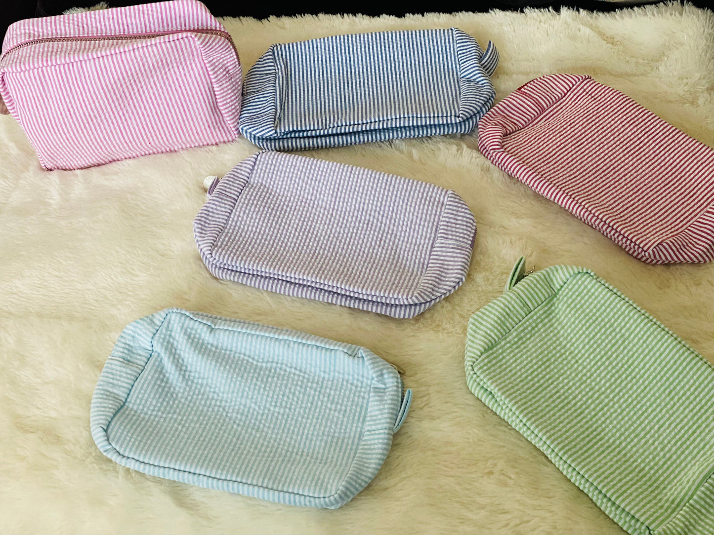 Embroidered Cosmetic/Travel bag