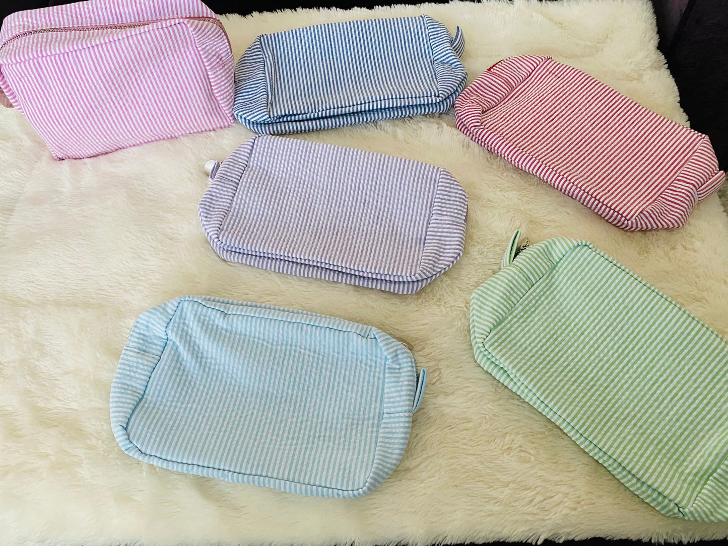 Embroidered Cosmetic/Travel bag