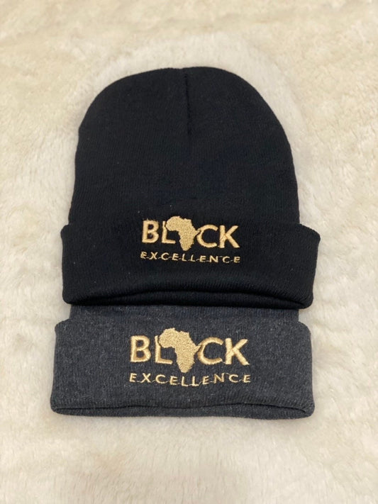 Black Excellence Embroidered Beanie