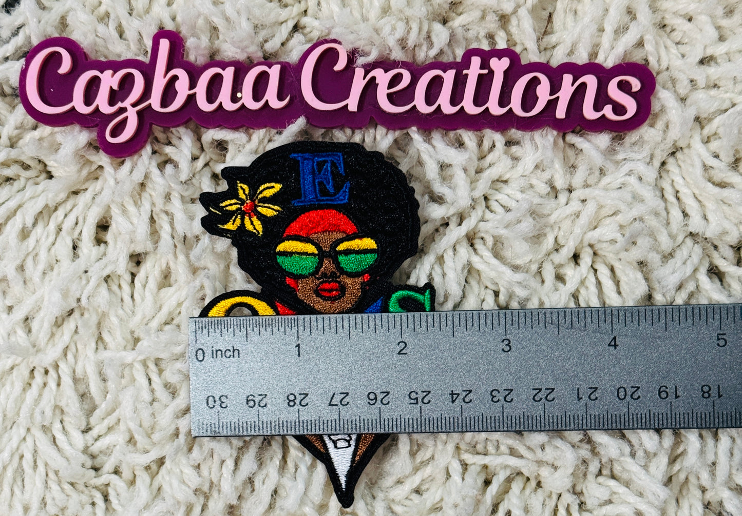 OES daughter embroidery patch, DOI, Sistar, keeper