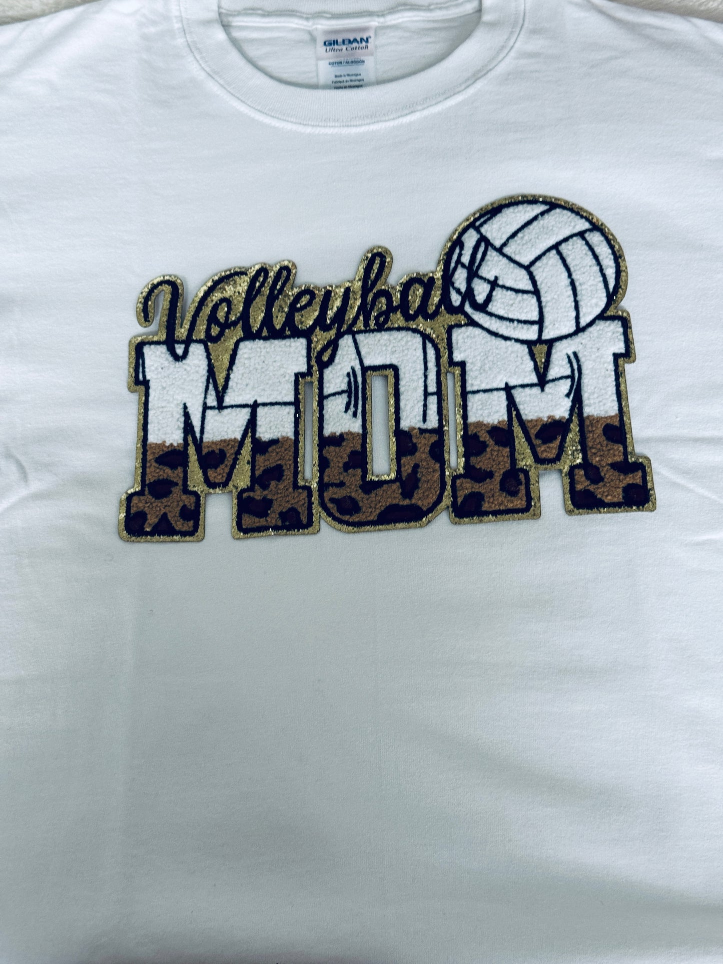 Volleyball Mom Chenille patch
