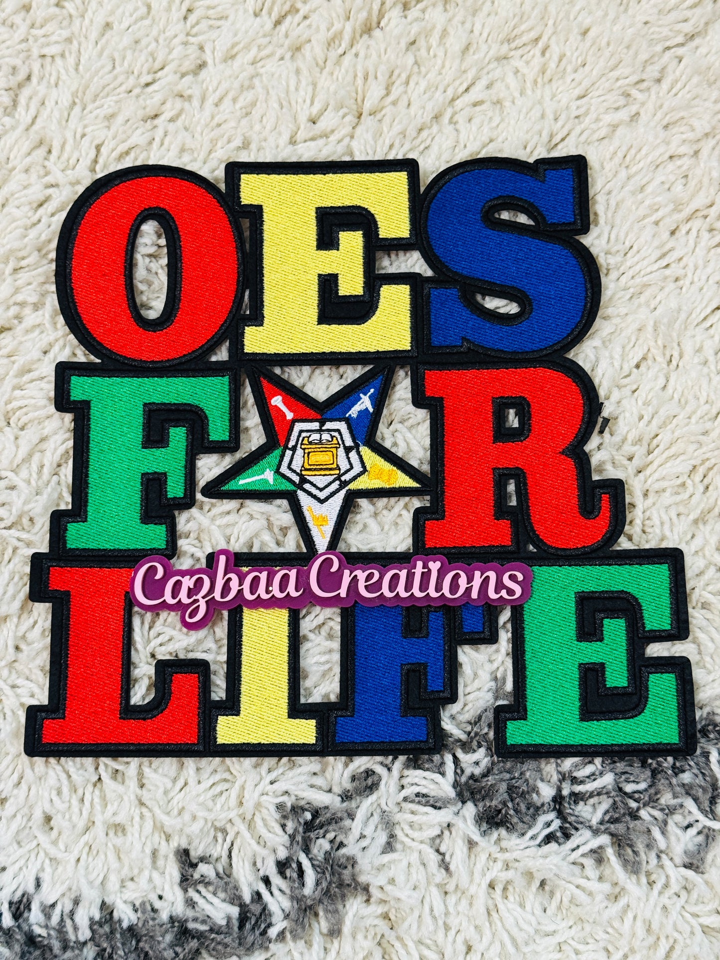 OES for Life Embroidery patch