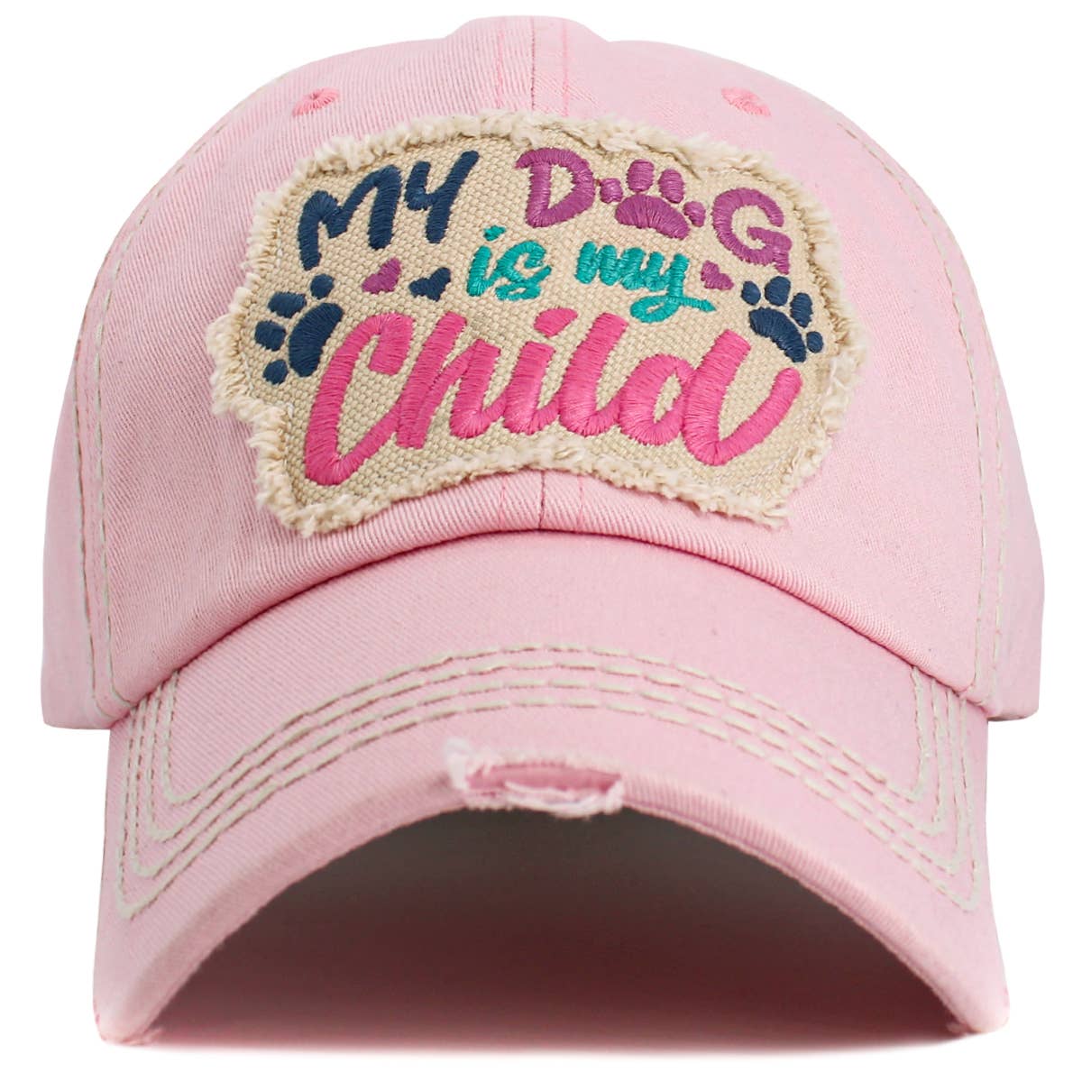 My Dog Child Vintage Ballcap