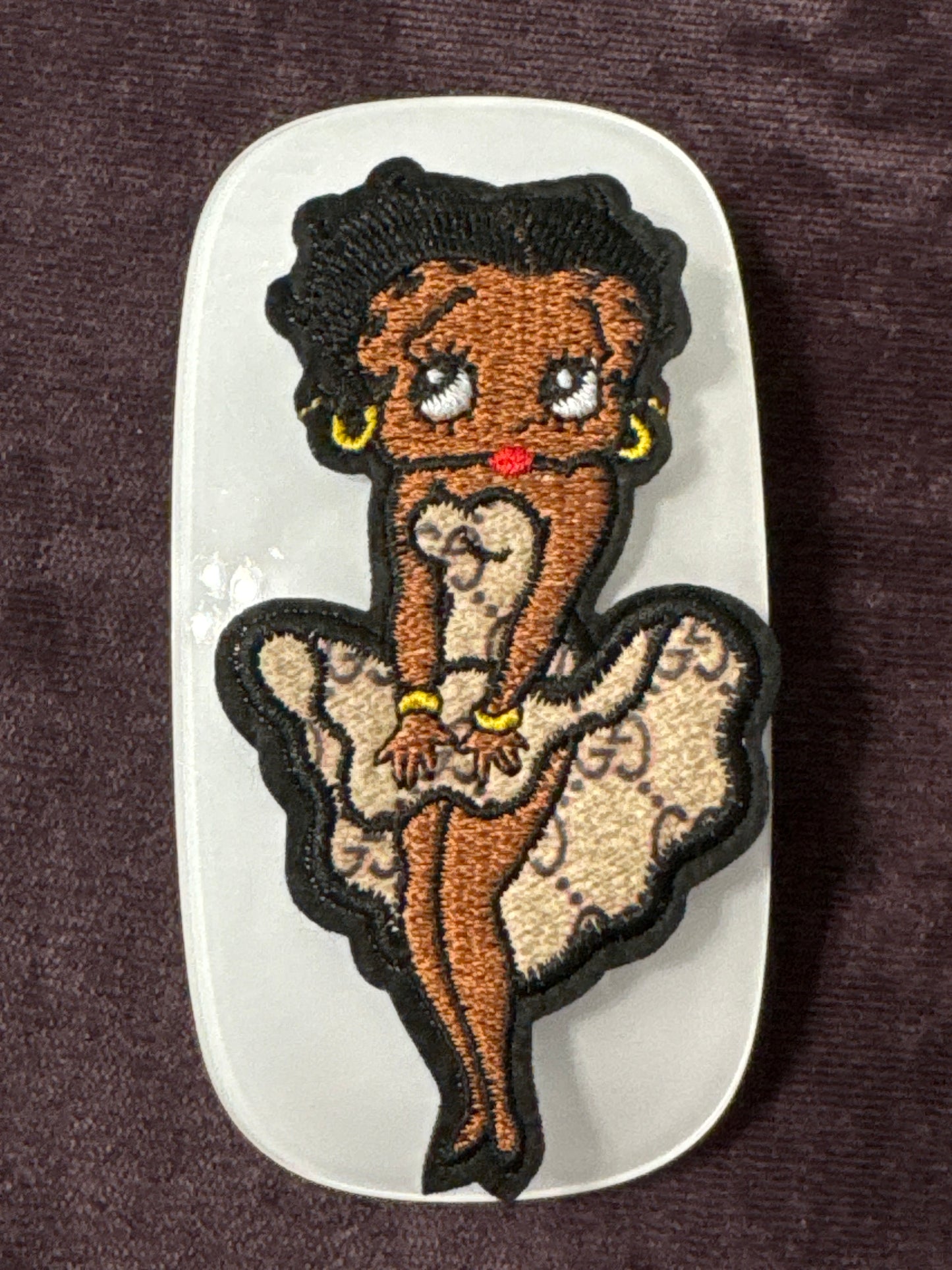 Date night Betty faux patch