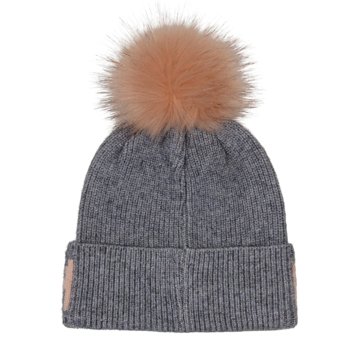 Frenchie Mom PomPom Knit Beanie | Warm Winter Hat for French Bulldog Lovers | HatPhile