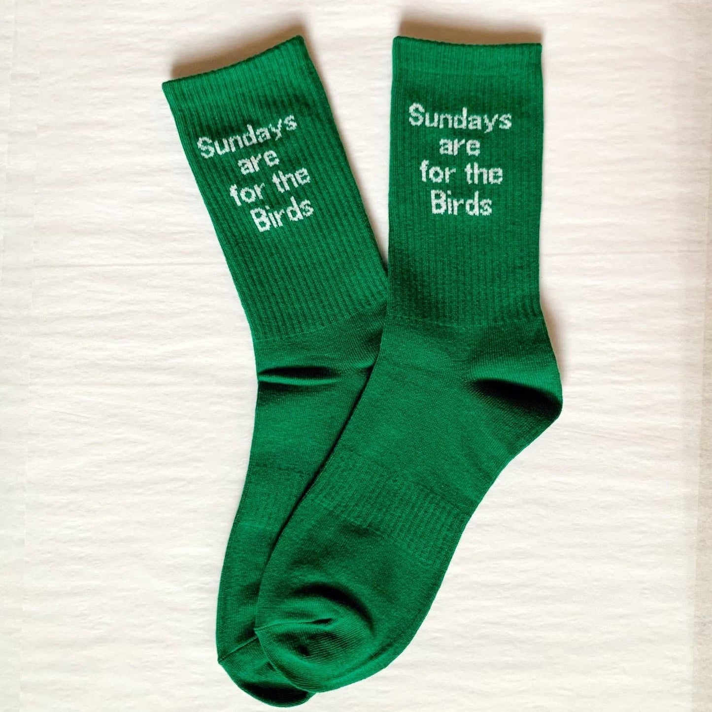 Sports Socks "Sunday's are for the Birds", bird gang socks, Philly football socks