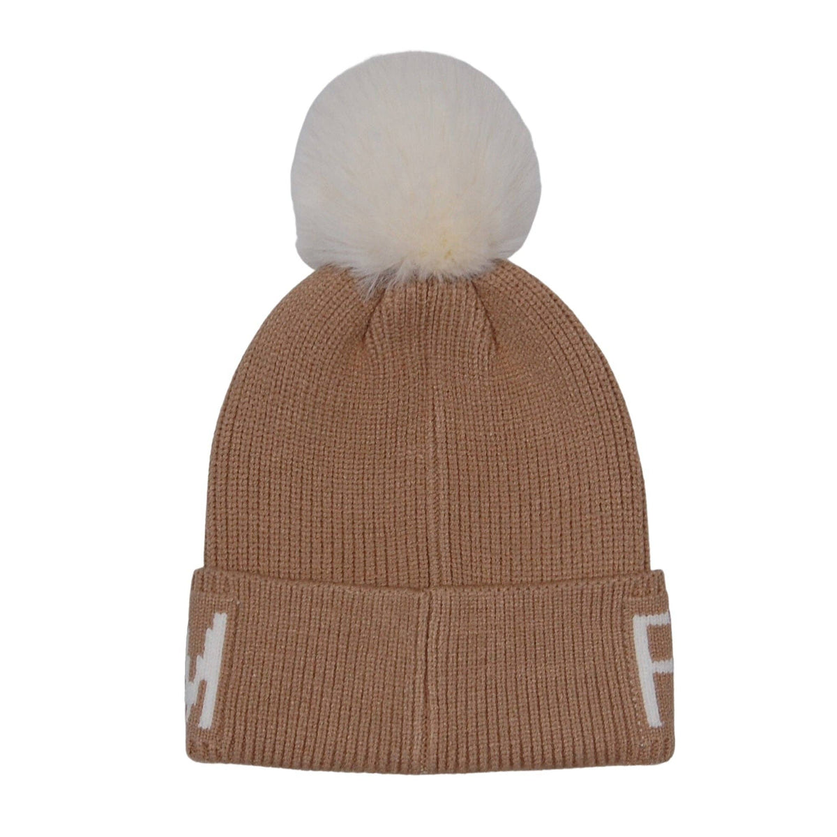 Frenchie Mom PomPom Knit Beanie | Warm Winter Hat for French Bulldog Lovers | HatPhile