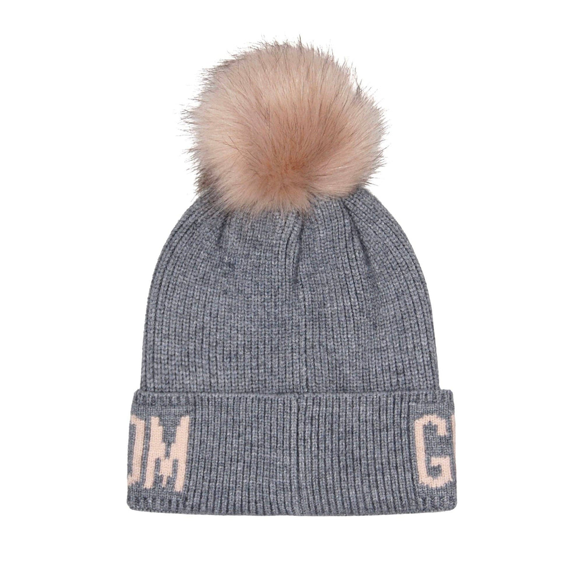 Great Dane Mom PomPom Knit Beanie | Warm Winter Hat for Great Dane Lovers | HatPhile