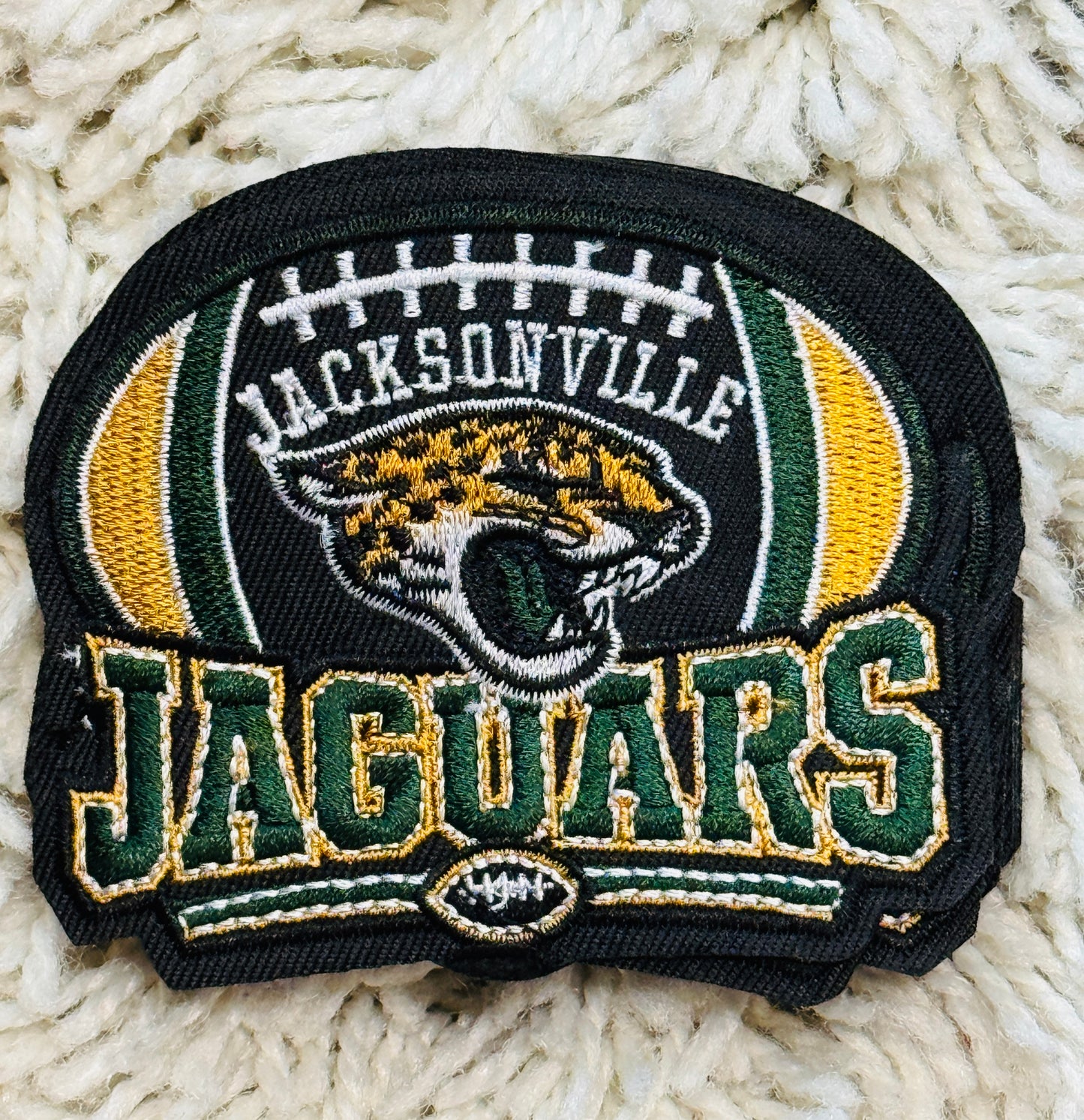 Football Fan Embroidered Patch | Sports Inspired Patch | Game Day Patch | Embroidered Fan Gear Accessory | Football Lover Gift